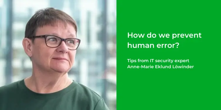 Anne-Marie Eklund Löwinder: How do we prevent human error?