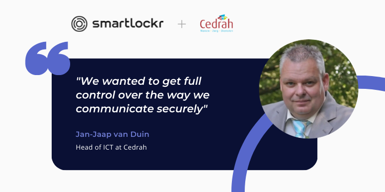 Cedrah chooses Smartlockr to take back control