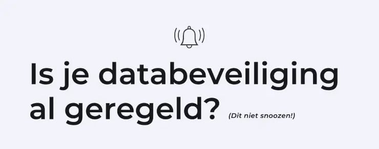 is-databeveiliging-al-geregeld