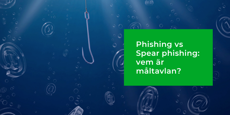 Phishing vs. Spear phishing: Havet är fullt av fiskar