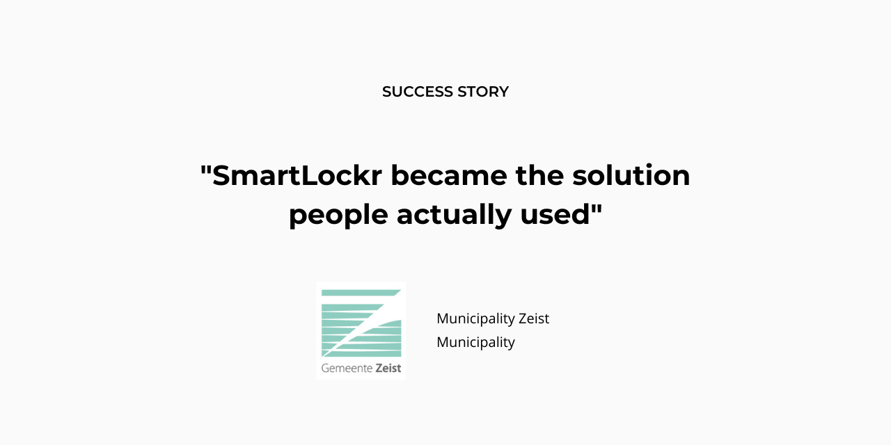 How Zeist municipality simplified secure emailing by switching to SmartLockr