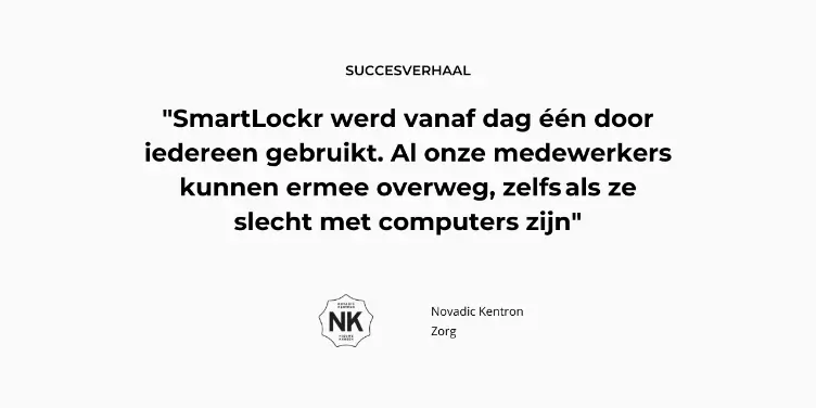 Novadic-Kentron koos met SmartLockr voor een NTA 7516-proof oplossing