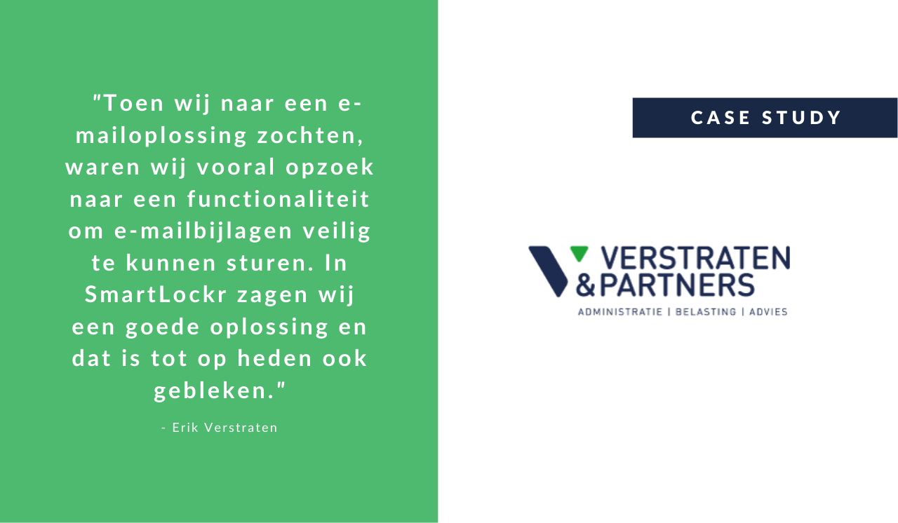Verstraten en Partners kozen Smartlockr om bestanden veilig delen