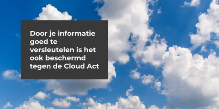 Dit type encryptie is jouw rechterhand in de strijd tegen de CLOUD Act