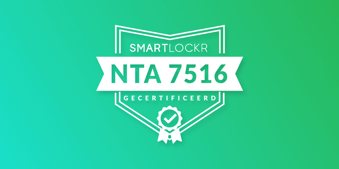 SmartLockr is NTA 7516 gecertificeerd