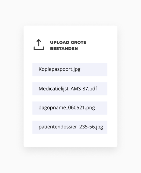 Ontvang bestanden op je website met een uploadportaal