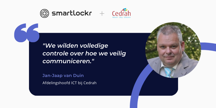 Regie in eigen handen – zo kwam Cedrah uit bij Smartlockr