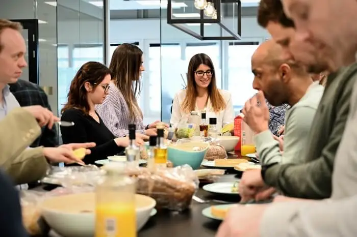 lunch at Smartlockr lunch at Smartlockr